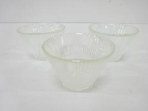 ガラス蕎麦猪口3客揃